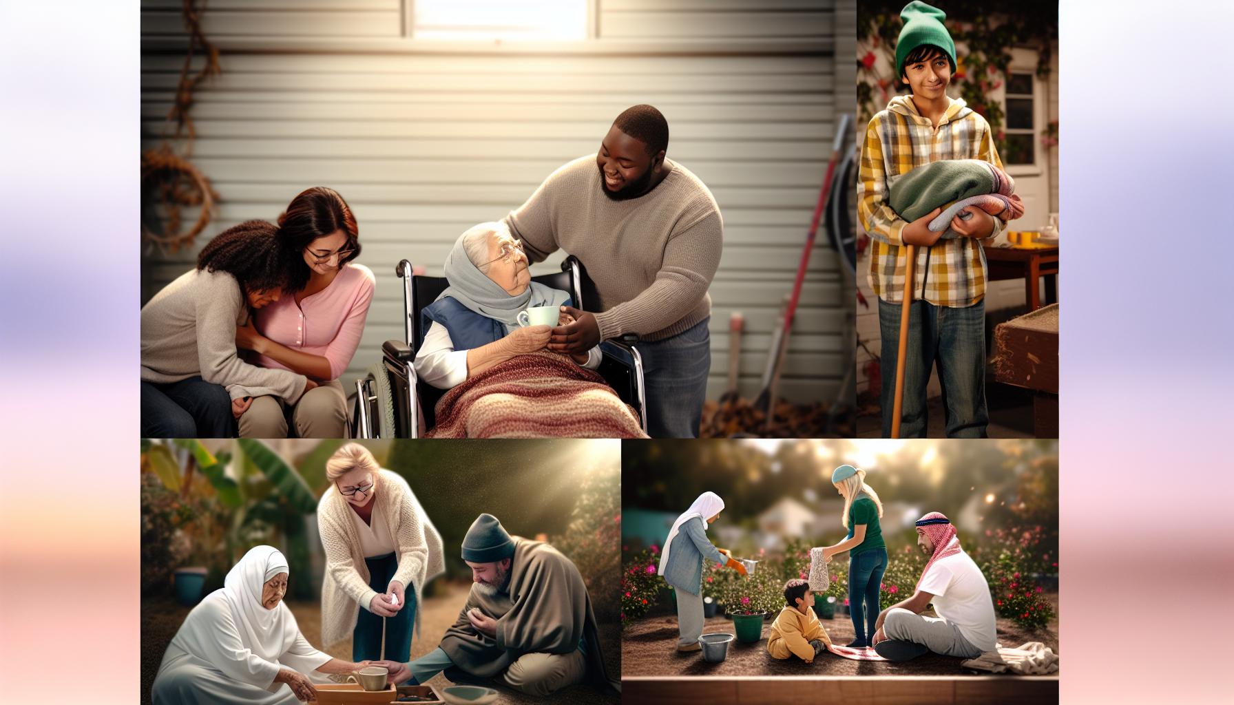 Offering Help Beyond Words: Practical Acts of Kindness