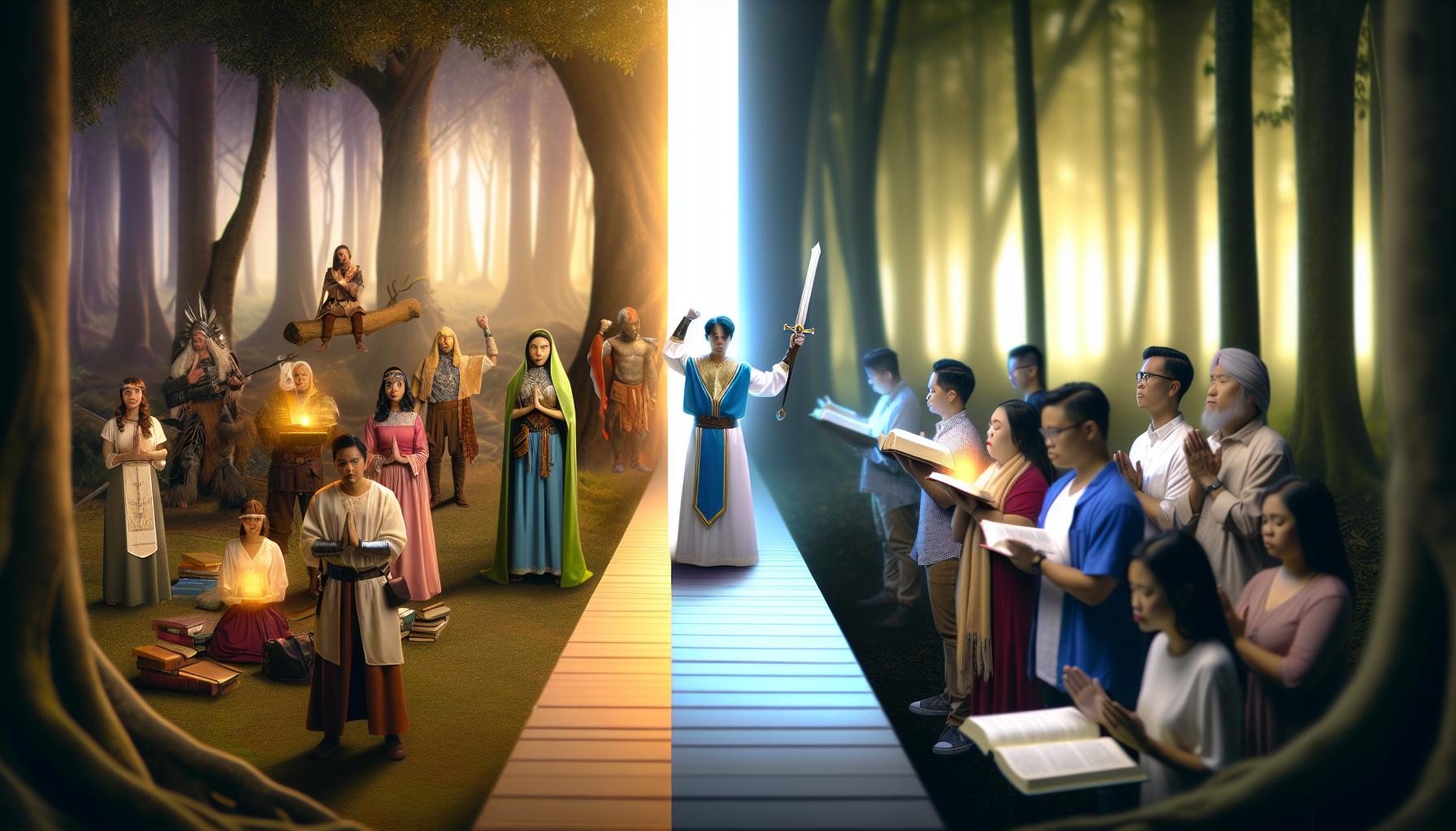 Comparative Analysis: Fiction vs. Real-Life Faith Narratives