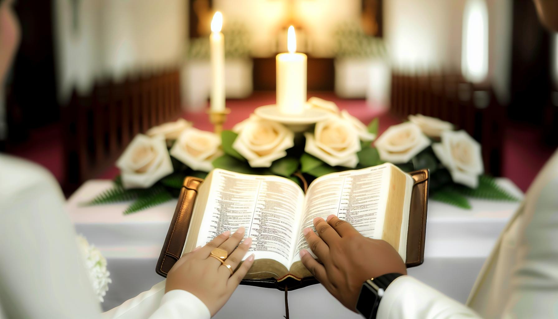 Wedding Prayers and Blessings: Sacred Words for New Beginnings 4 Biblical Scriptures for Wedding Blessings