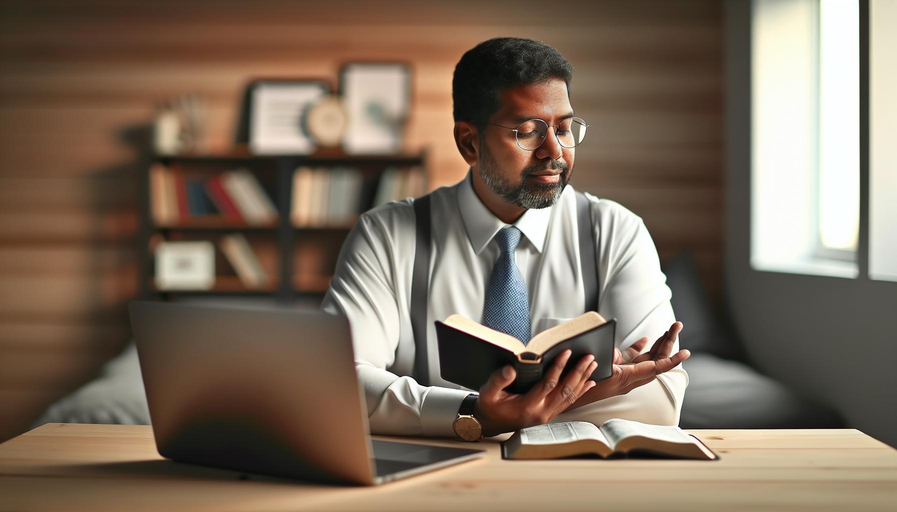 Balancing Work and Faith in a Godly Man's Life