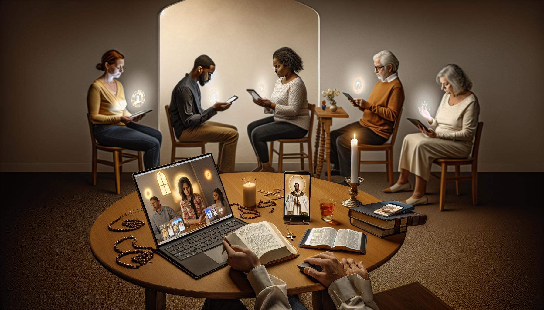 Digital Faith: Online Prayers and Virtual Communities