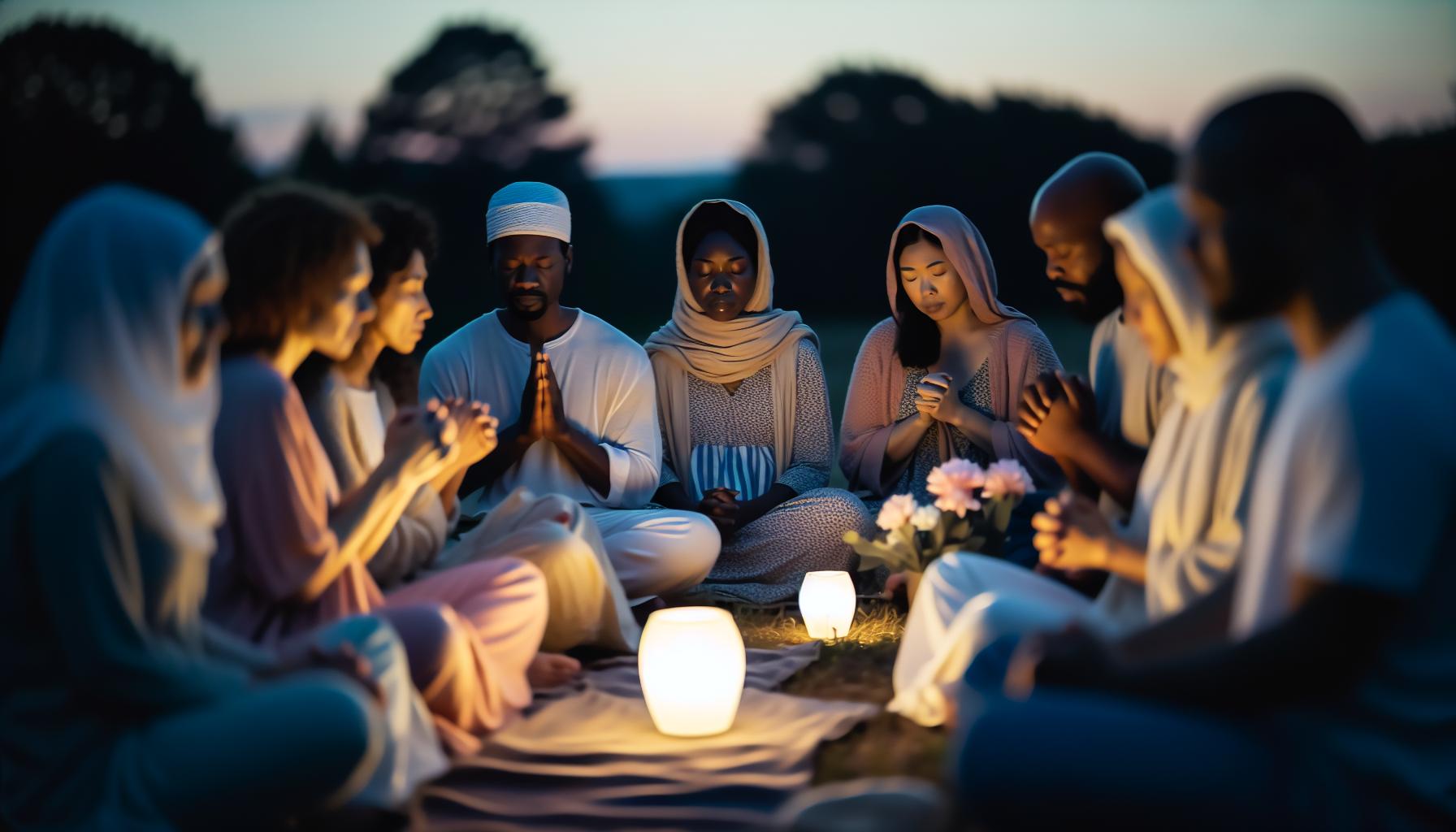 Guided Prayer Examples for Peaceful Evenings