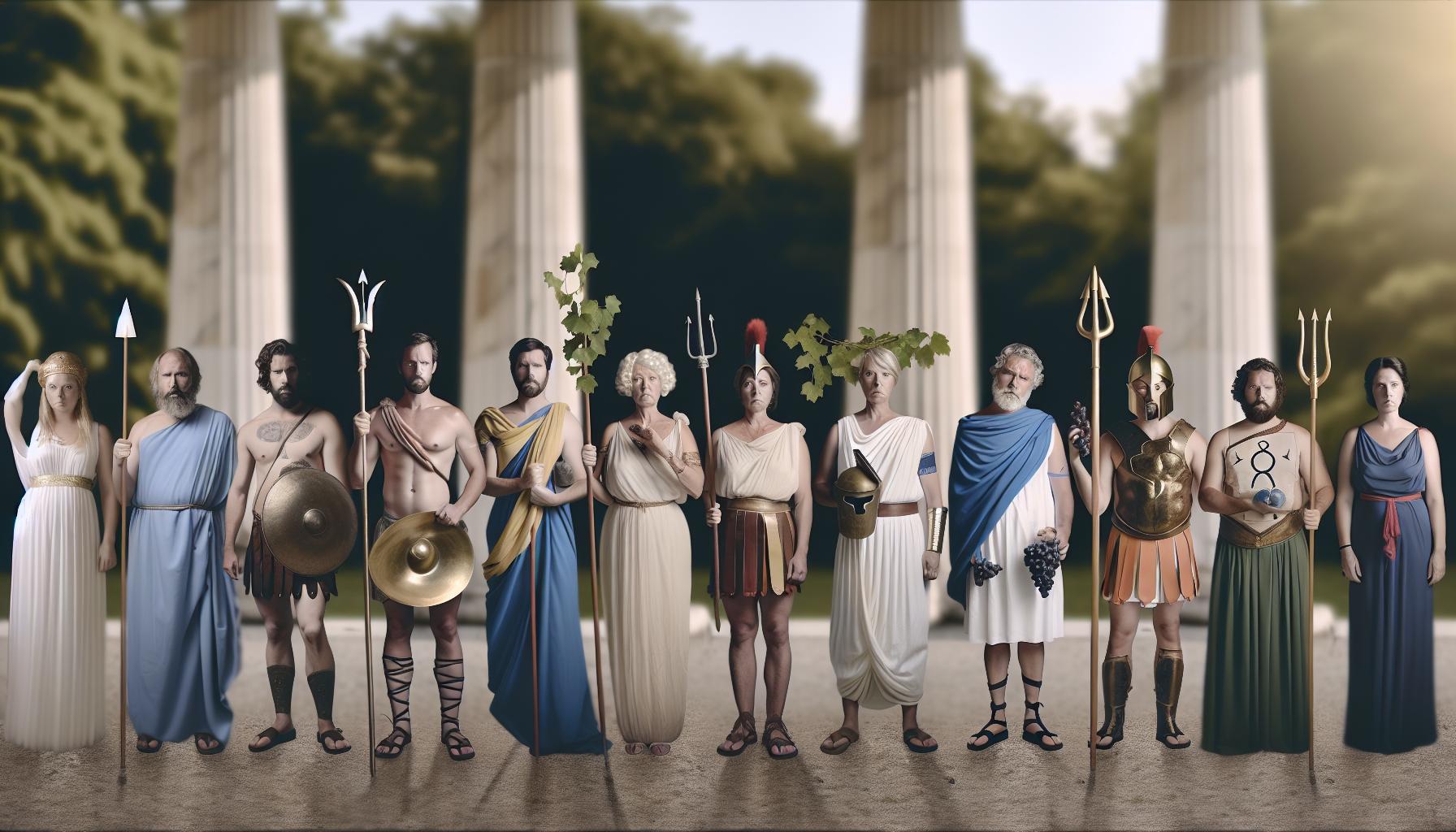 Who Is My Godly Parent Greek: From Mythology to Christ 1 Who Are the Greek Gods and Goddesses?