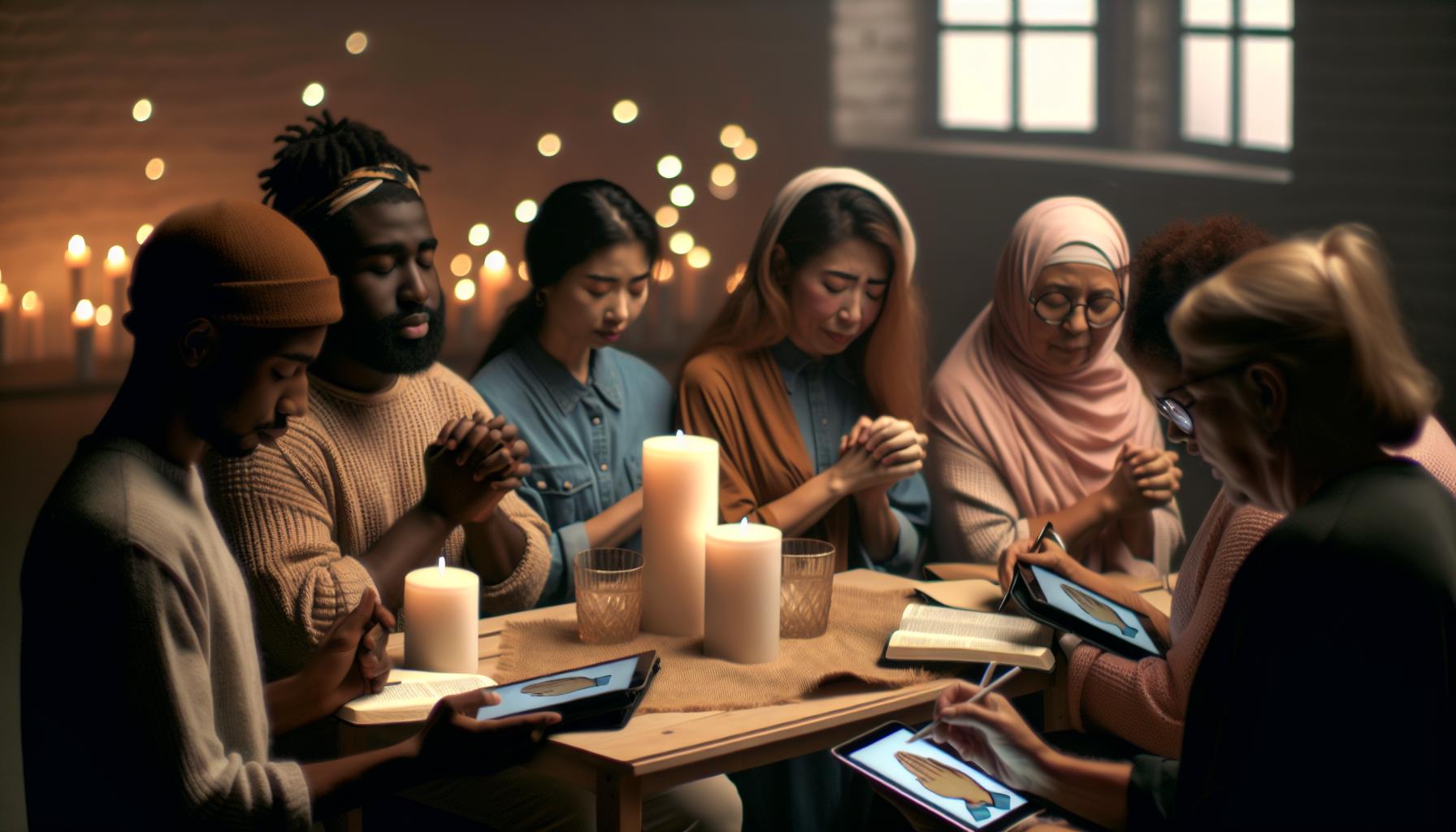 Combining Prayer Gifs with Faith-Based Messages