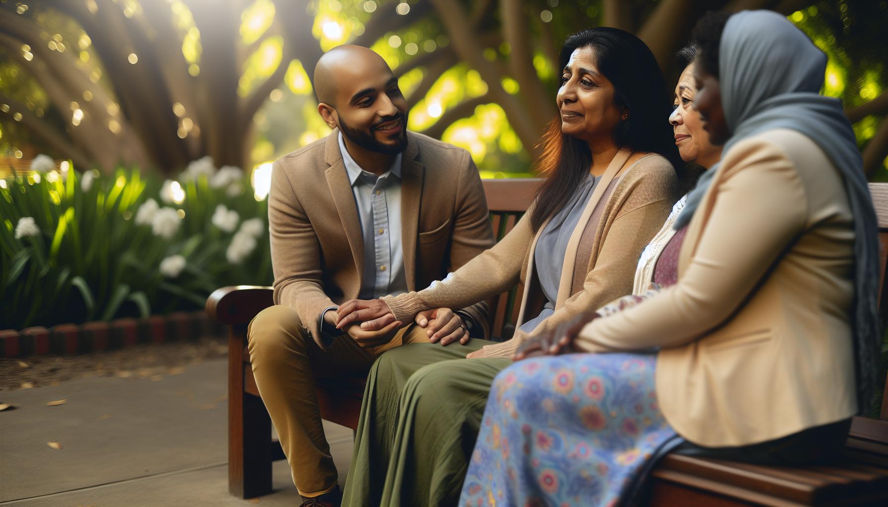 Encouraging Others: Sharing Healing Words