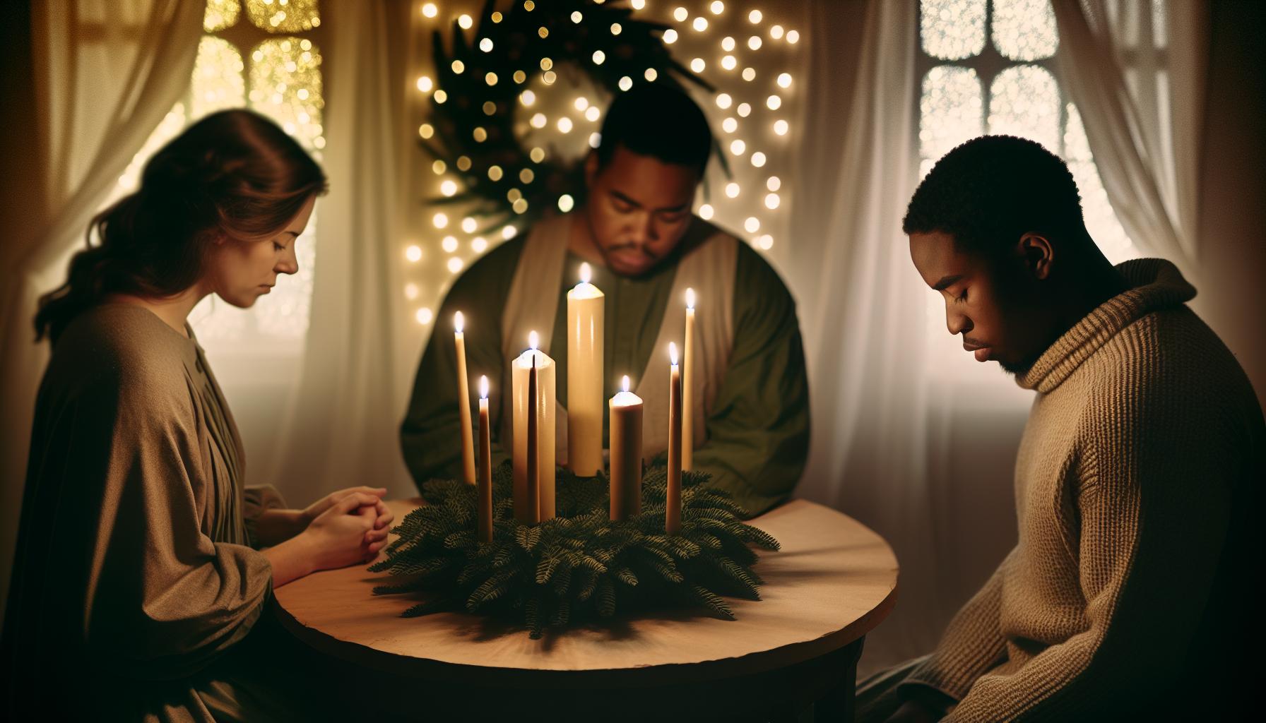 Advent Wreath Prayers: Light Your Path to Christmas Joy 1 The Spiritual Significance of Advent Prayers