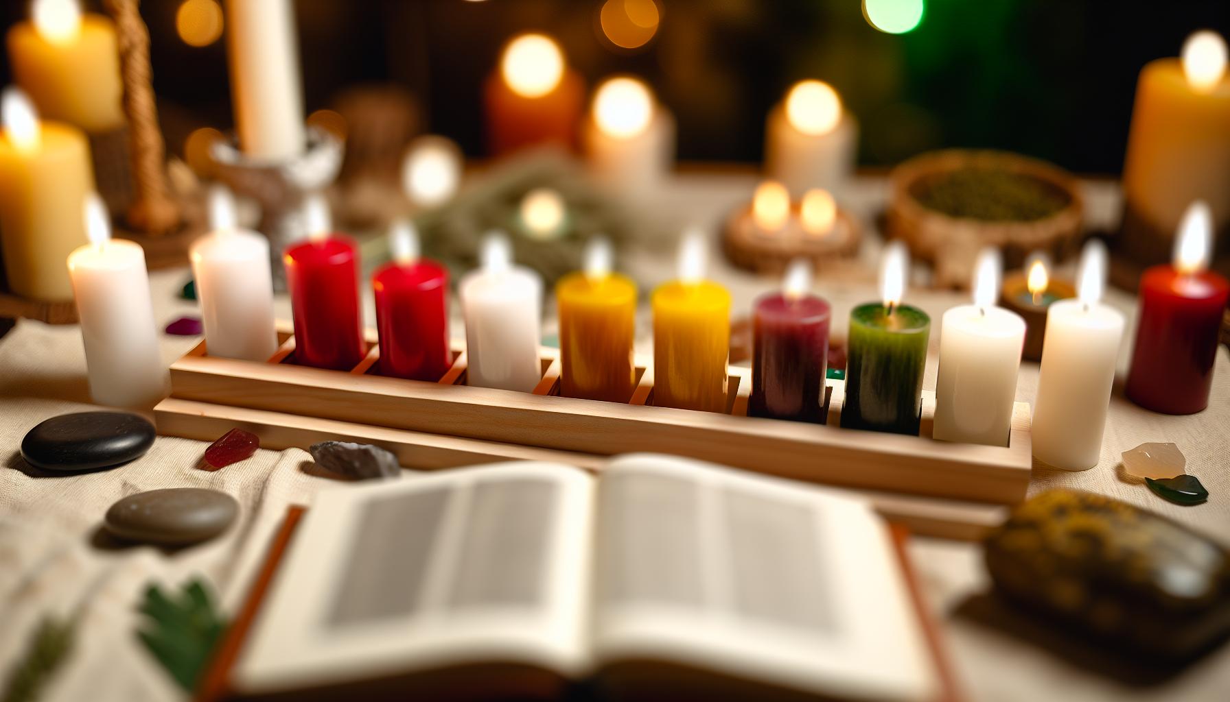 Different Candle Colors and Their Meanings in Prayer