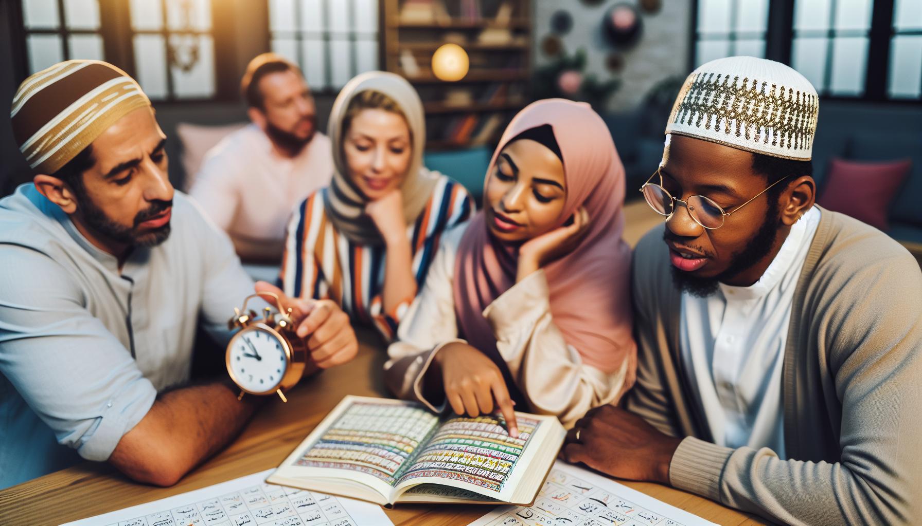 How to Read and Interpret the Islamic Prayer Schedule