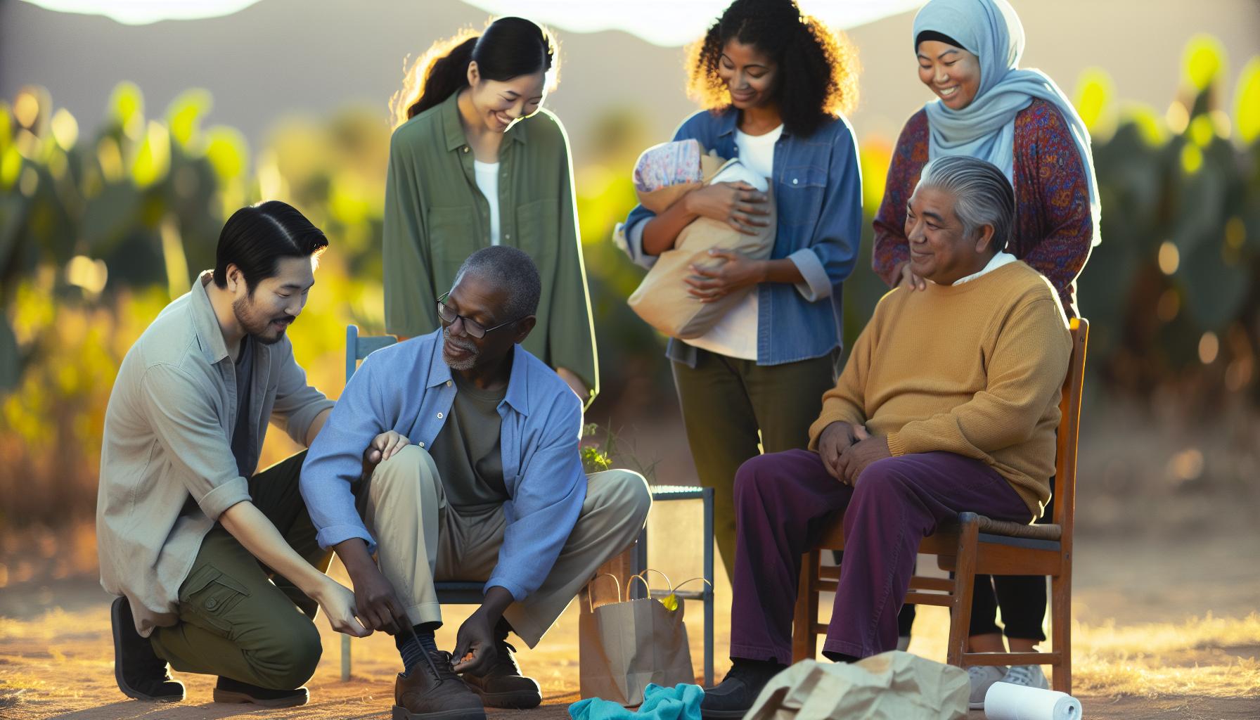 Serving One Another: Acts of Love and Kindness