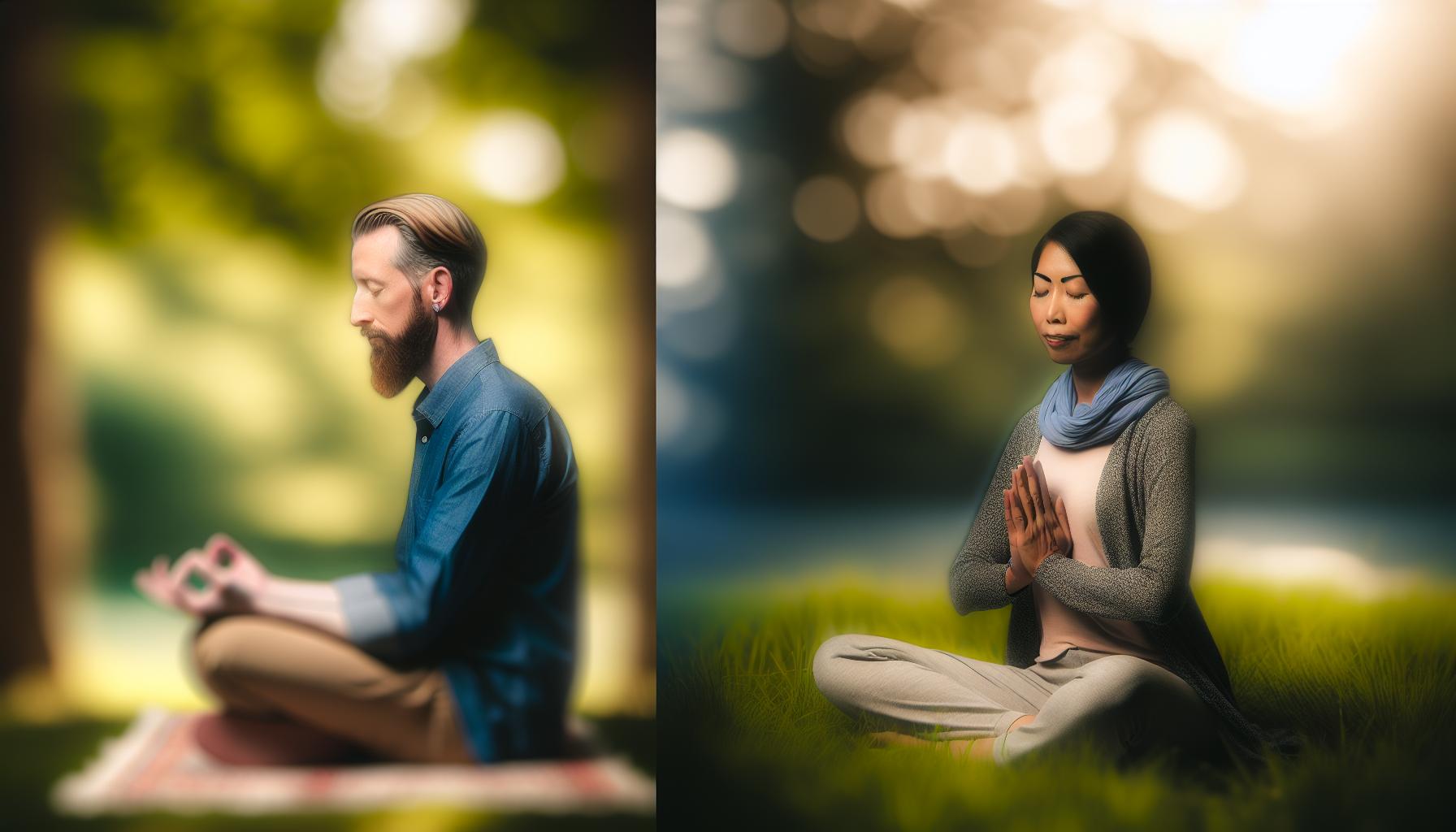 Comparing Christian Prayer and Secular Meditation