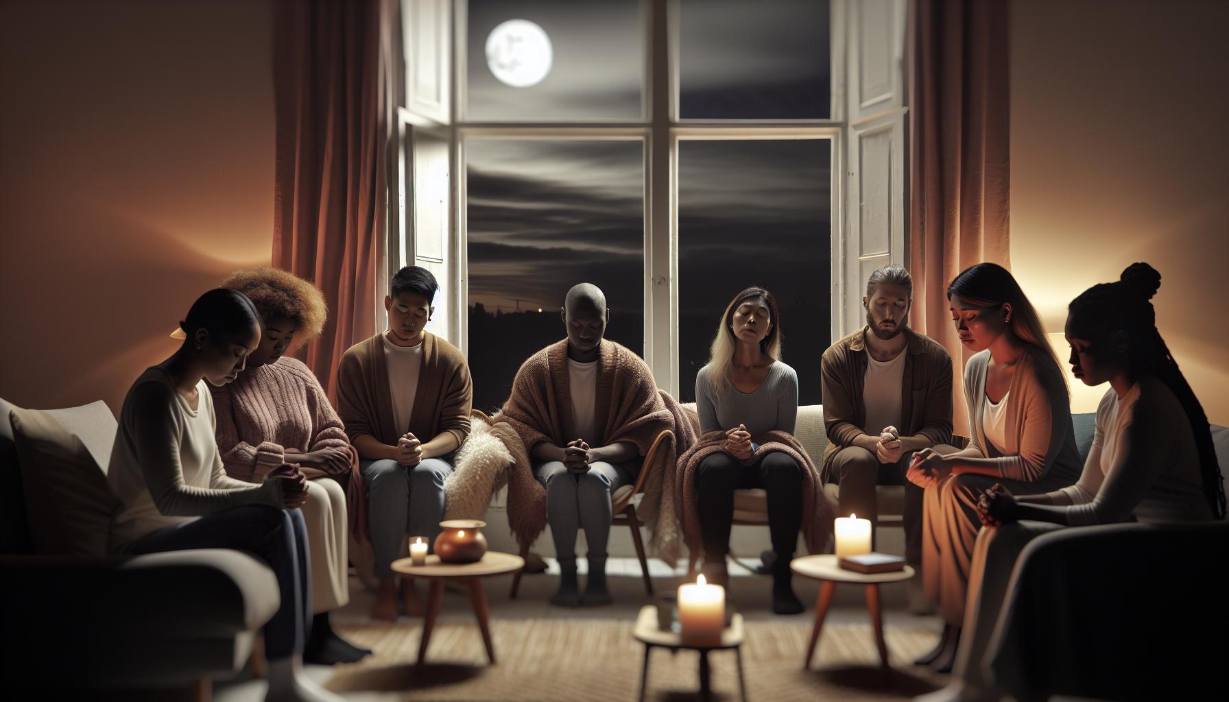 Prayers for Anxiety Relief at Night