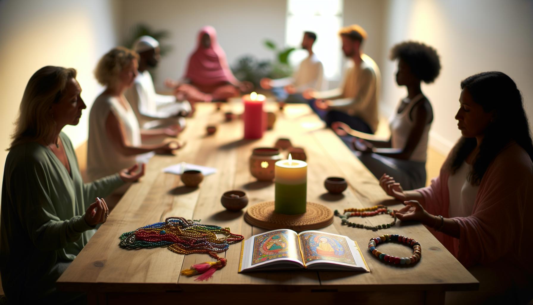 Using Visual Aids and Tools for Prayer Engagement