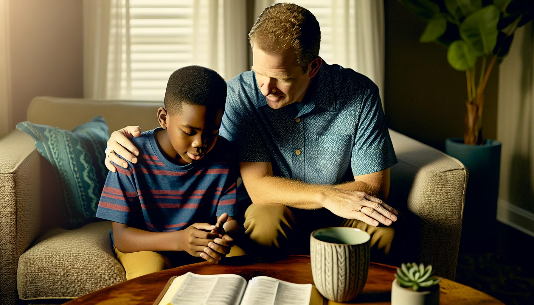 Guiding Your Son Through Prayer: Effective Strategies
