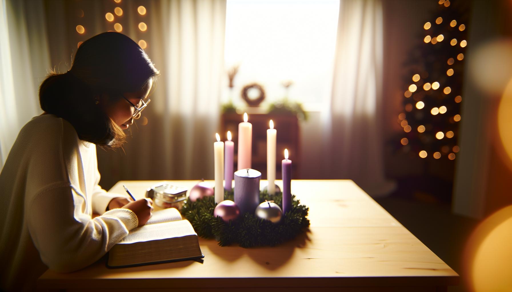 Advent Devotional: Preparing Hearts for Christ's Coming 2 Scripture Reflections for Each Week of Advent