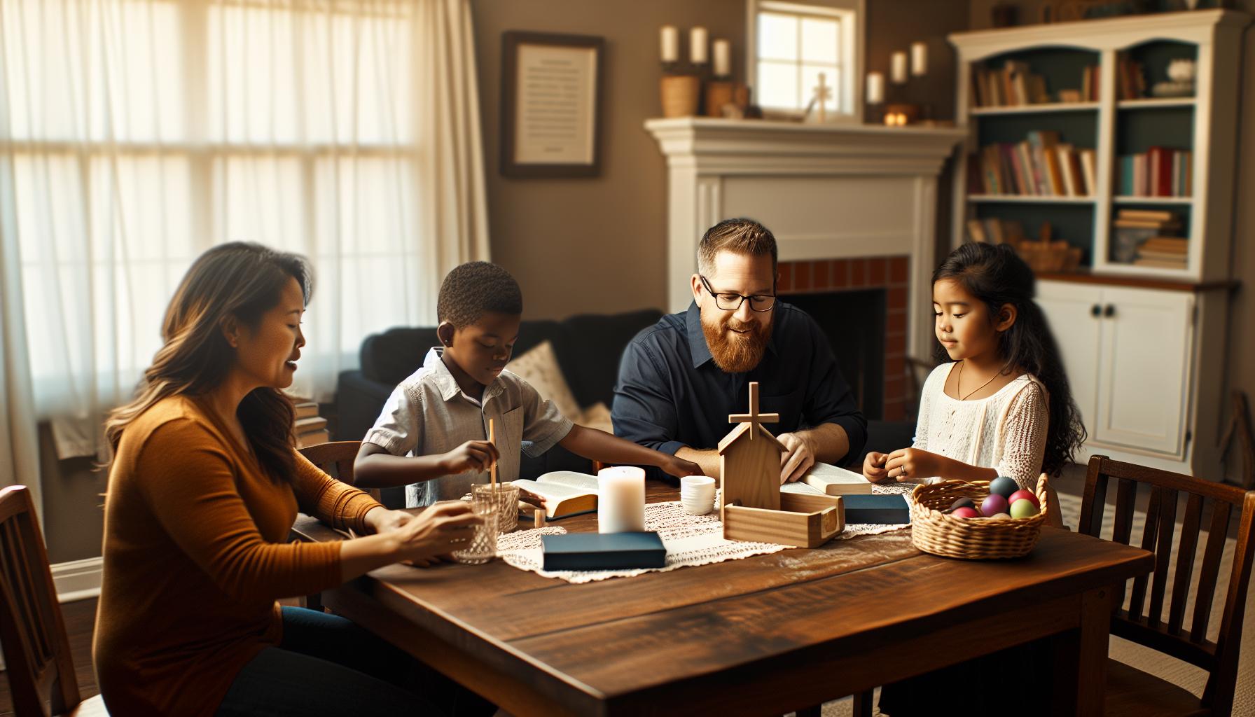 Teaching Godly Values Through Daily Activities