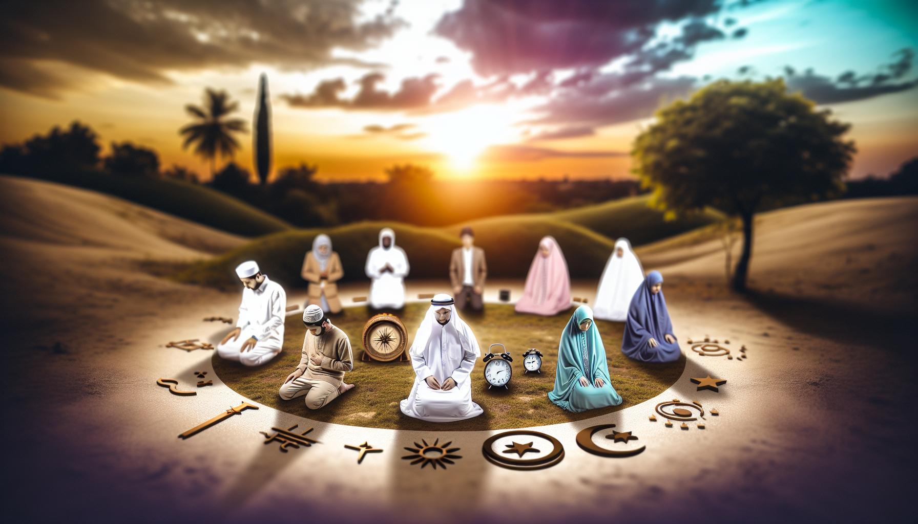 Factors Affecting Prayer Times throughout the Year