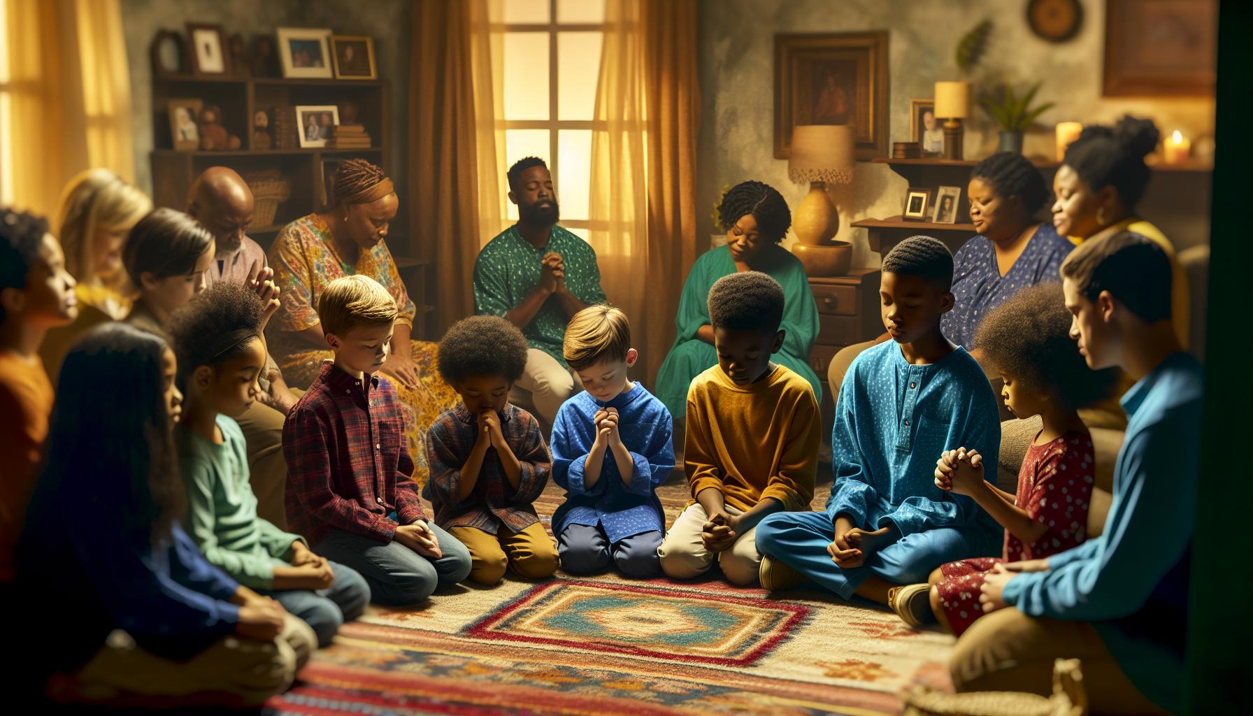 Encouraging Kids to Pray for Family Safety