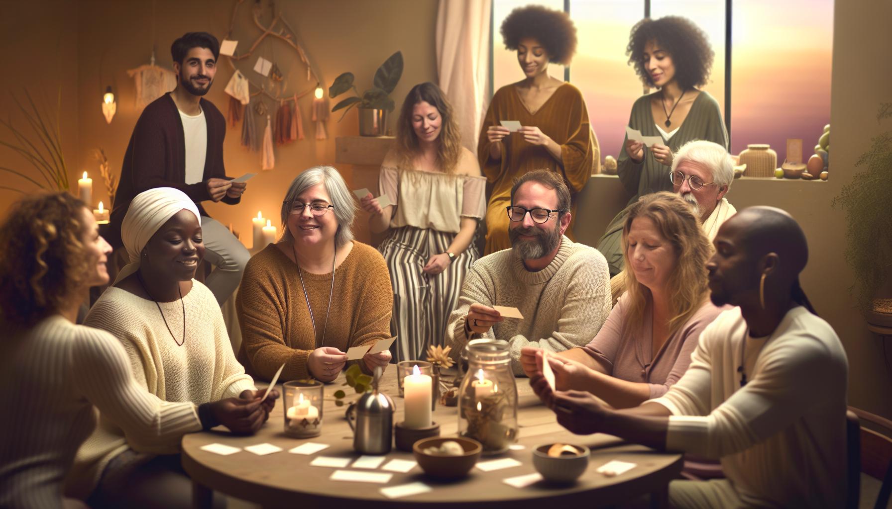 Sharing Holy Cards: Strengthening Community Faith