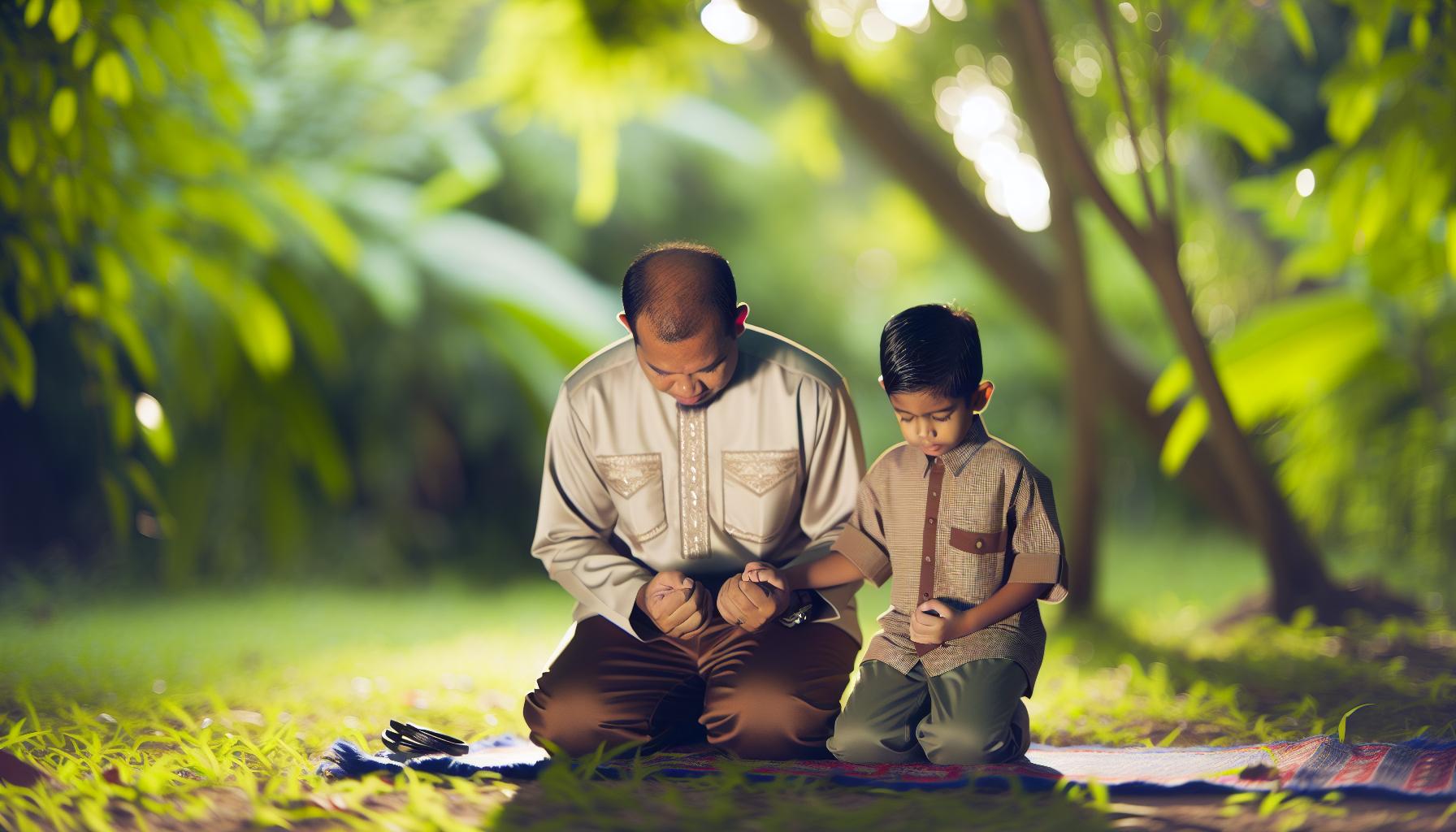 The Role of Prayer in Raising Sons