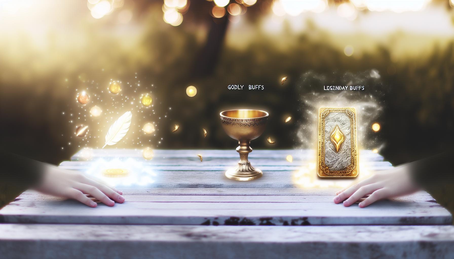 Comparison of Godly and Legendary Buffs