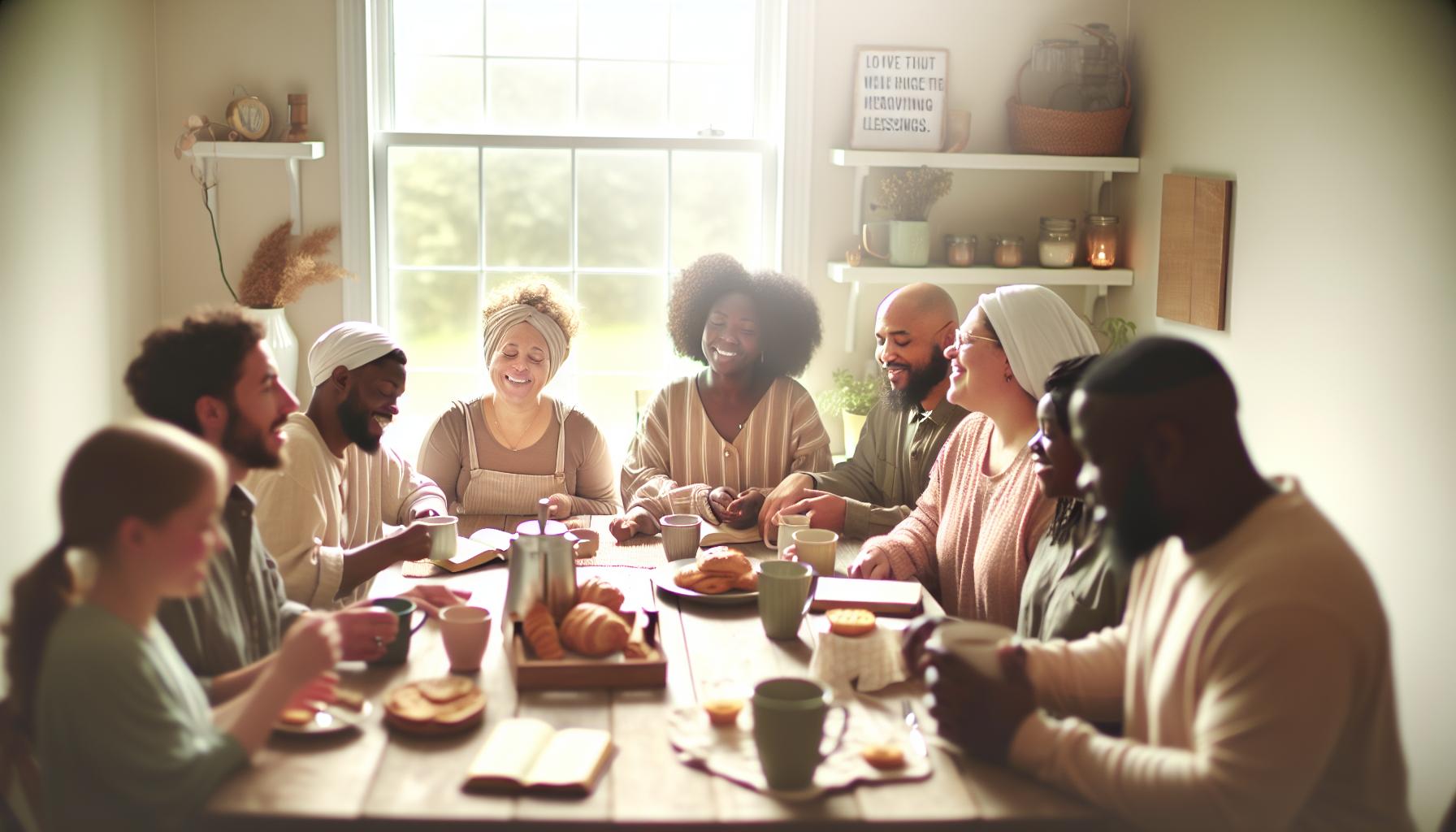 Encouraging Others: Sharing Morning Blessings with Loved Ones