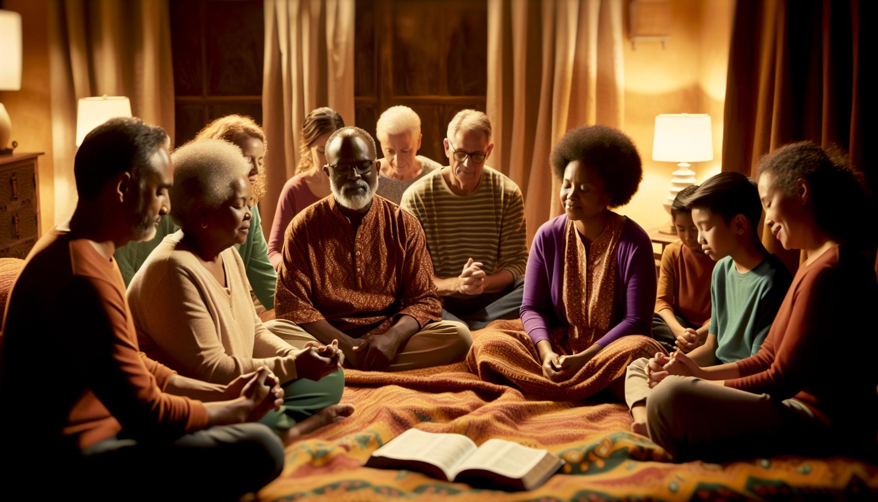 Encouraging Family Prayer Time Before Bed
